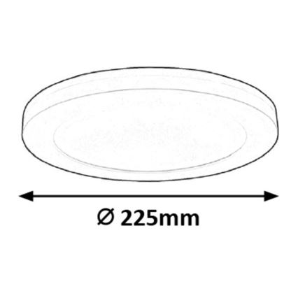 Rabalux - Panel LED LED/18W/230V 23 cm