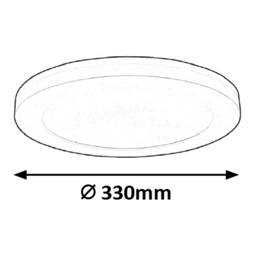 Rabalux - Panel LED LED/30W/230V 33 cm