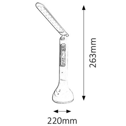 Rabalux - Lámpara LED de mesa LED/4W/USB