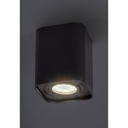 Rabalux - Foco 1xGU10/42W/230V negro