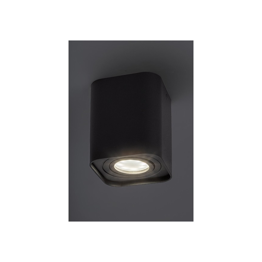 Rabalux - Foco 1xGU10/42W/230V negro