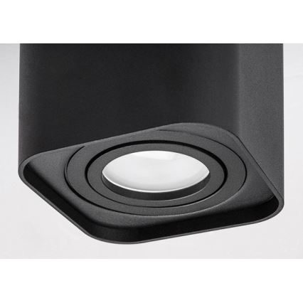 Rabalux - Foco 1xGU10/42W/230V negro