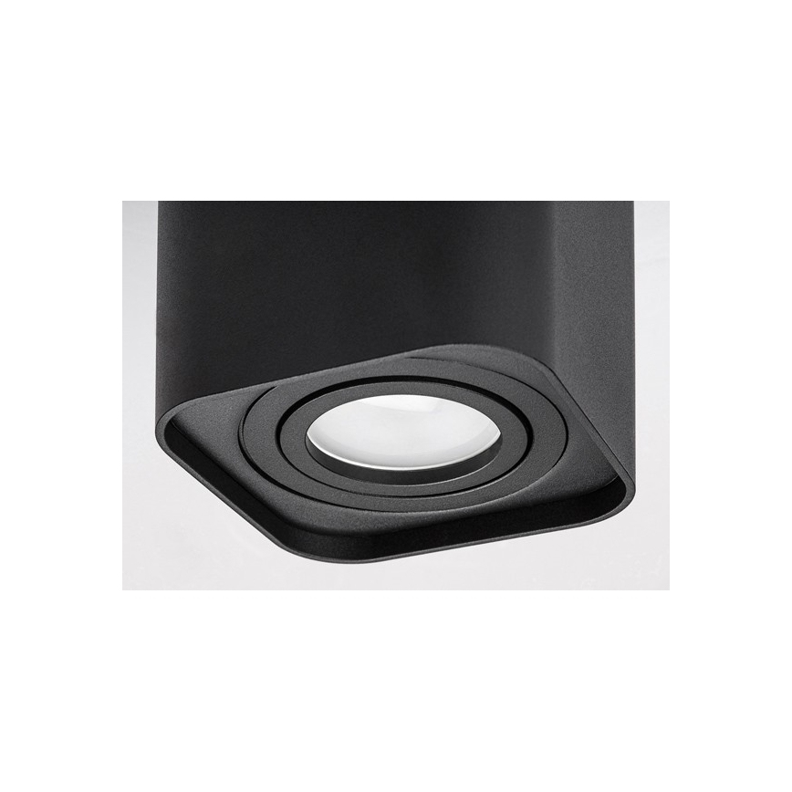 Rabalux - Foco 1xGU10/42W/230V negro