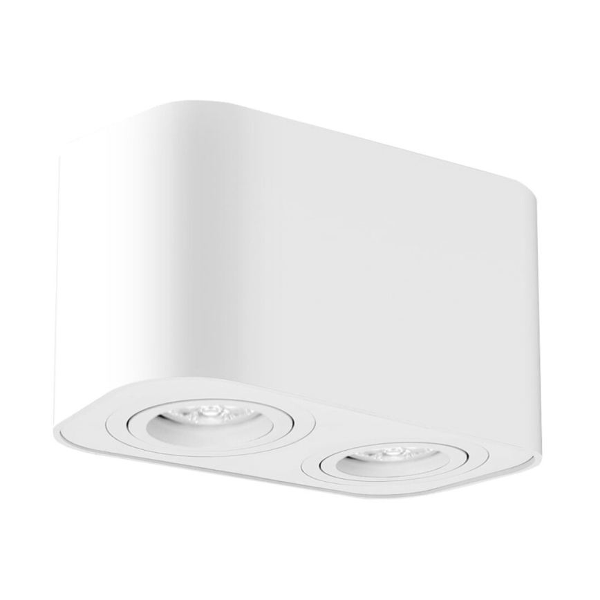 Rabalux - Foco 2xGU10/42W/230V blanco