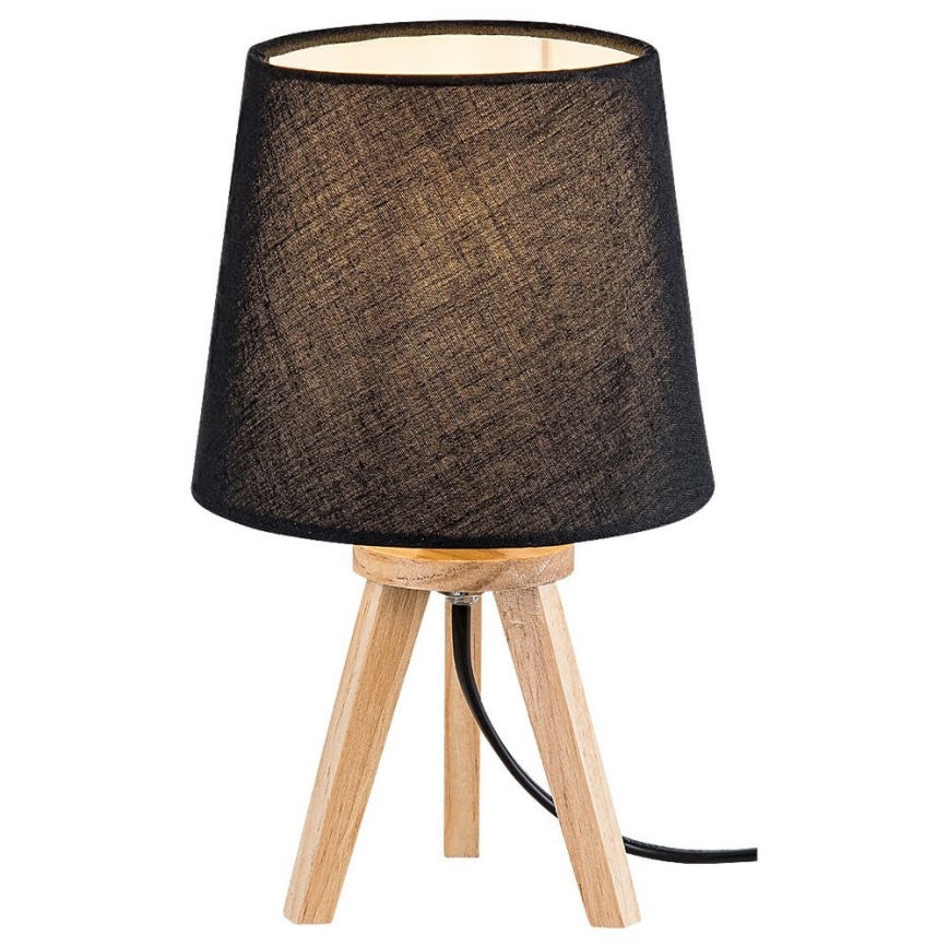 Rabalux - Lámpara de mesa 1xE14/25W/230V negra