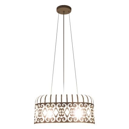 Rabalux - Lámpara colgante 2xE27/60W/230V blanco