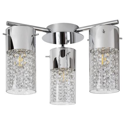 Rabalux - Plafón de baño 3xE14/40W/230V IP44