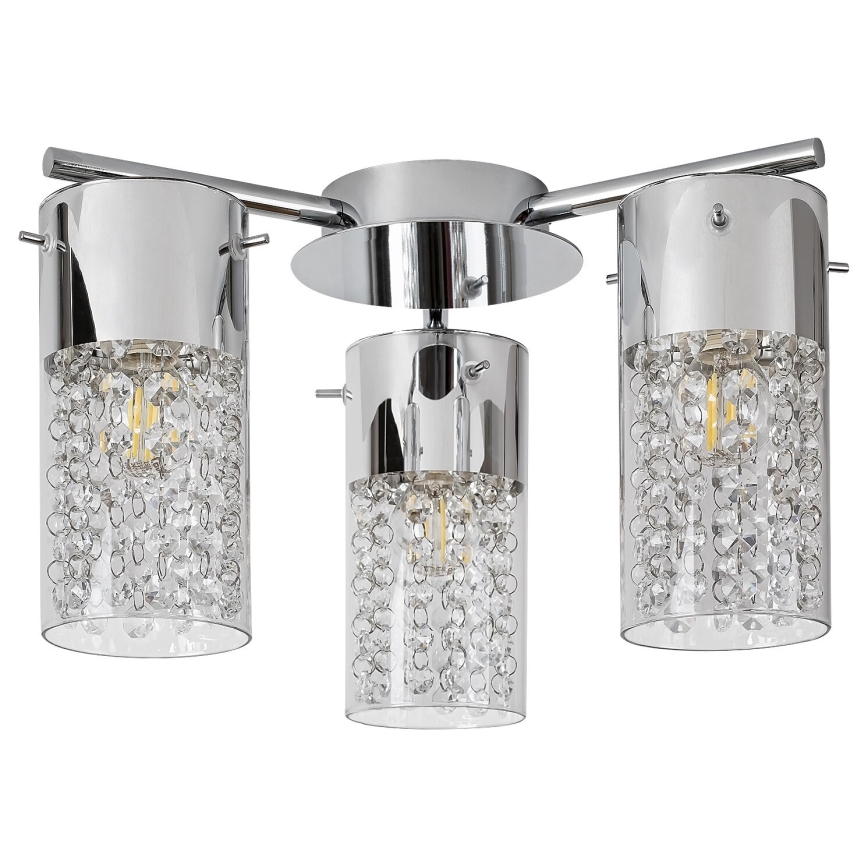 Rabalux - Plafón de baño 3xE14/40W/230V IP44