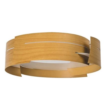 Rabalux 2245 - Lámpara colgante BERBERA 3xE27/60W/230V haya