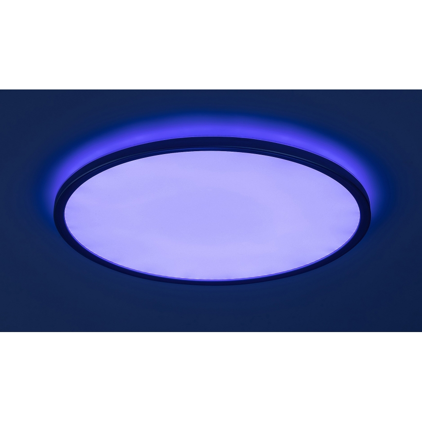 Rabalux - Luminaria de techo LED RGB regulable LED/22W/230V Wi-Fi Tuya + control remoto Ø 41,5 cm