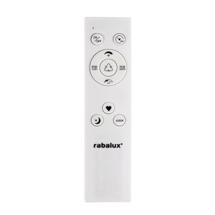 Rabalux - Luminaria de techo LED RGB regulable LED/22W/230V Wi-Fi Tuya + control remoto Ø 41,5 cm