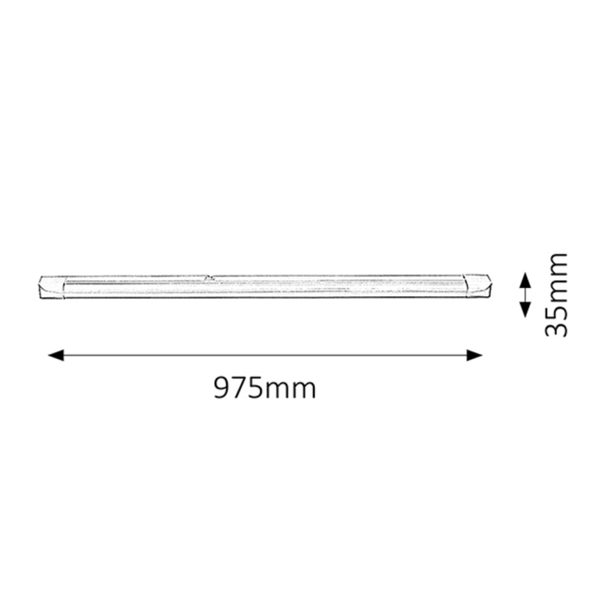 Rabalux - Luz mueble de cocina G13/30W/230V