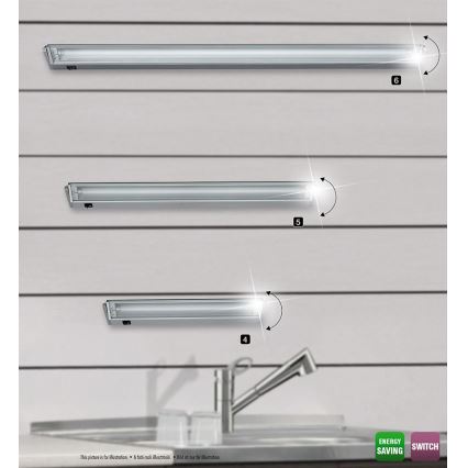 Rabalux - Luz mueble de cocina G5/8W/230V