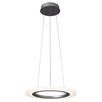 Rabalux 2428 - Lámpara colgante LED ADRIENNE LED/20W/230V plateado