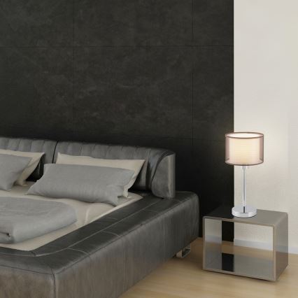 Rabalux - Lámpara de mesa E27/60W