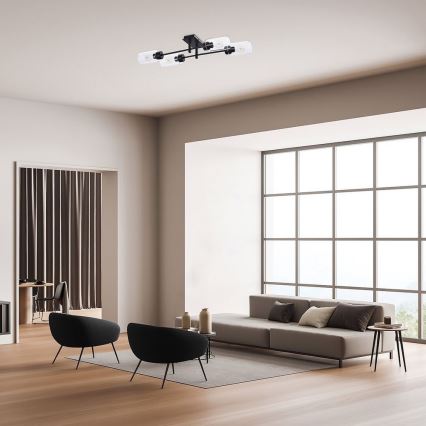 Rabalux - Lámpara de techo de superficie 4xE27/40W/230V 21,5x82 cm