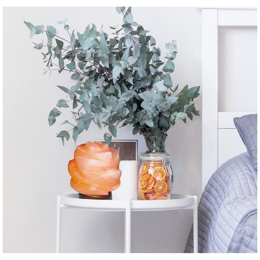 Rabalux - Lámpara de sal 1xE14/15W/230V acacia 3,5 kg