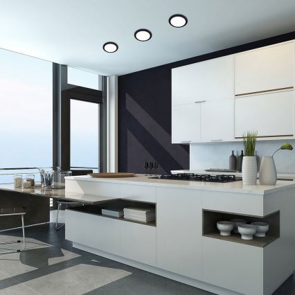 Rabalux - Lámpara empotrada LED/17W/230V diámetro 17 cm