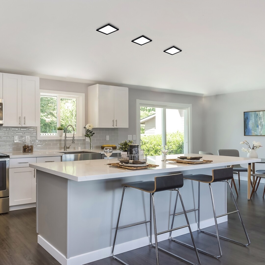 Rabalux - Plafón LED LED/12W/230V 14,5x14,5 cm