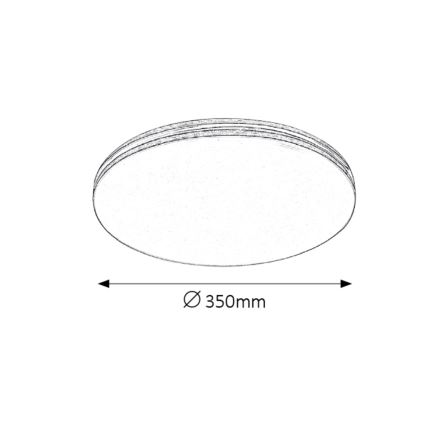 Rabalux - Plafón LED 1xLED/18W/230V
