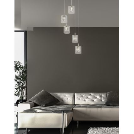 Rabalux - Lámpara de araña de cristal 5xG9/40W/230V