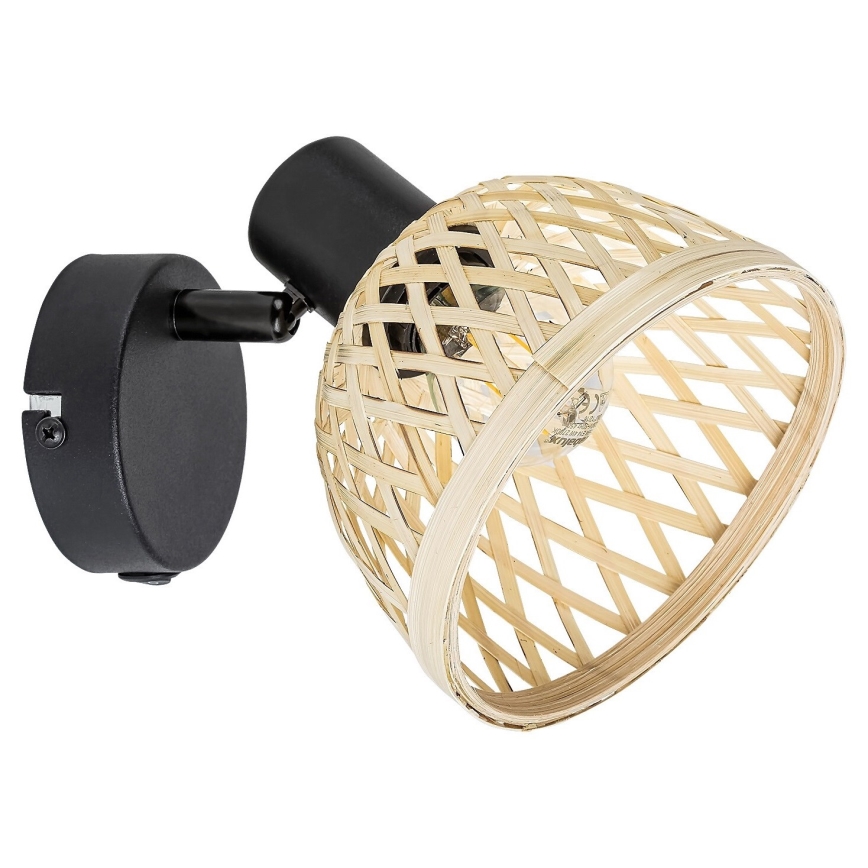 Rabalux - Foco de pared 1xE14/15W/230V ratán