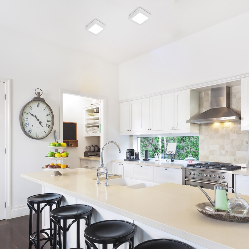 Rabalux - Plafón LED LED/12W/230V 14,5x14,5 cm