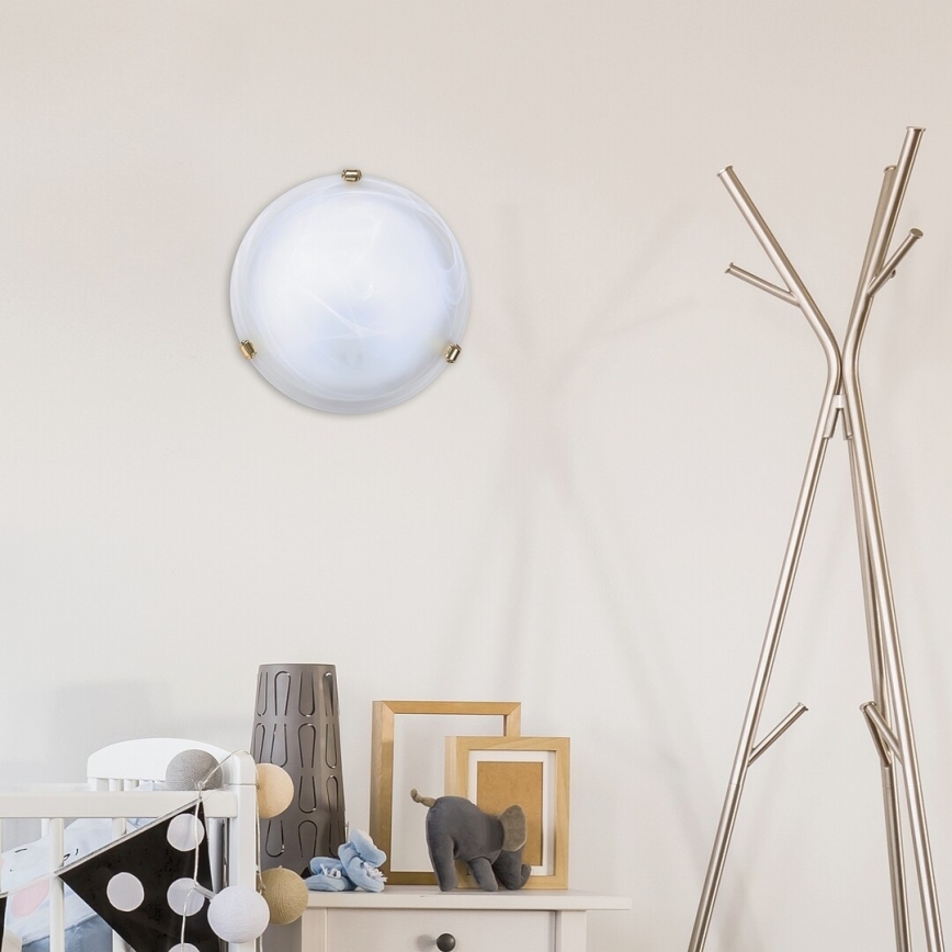 Rabalux - Lámpara de techo 1xE27/60W/230V cristal de alabastro