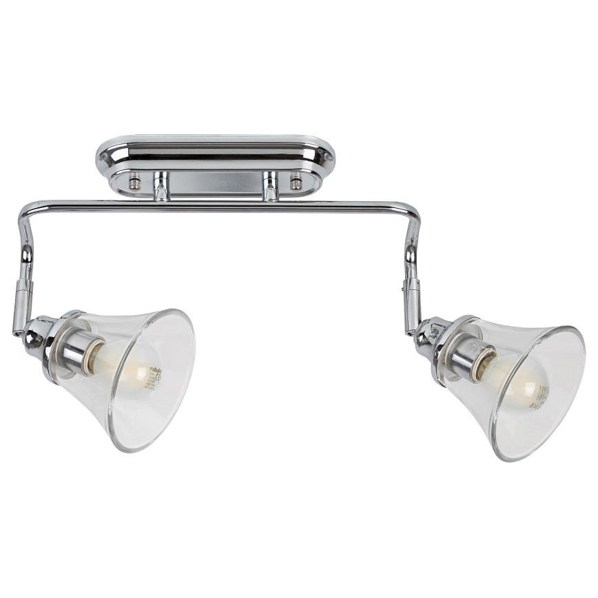 Rabalux 3208 - Foco de baño 2xE14/40W/230V IP44