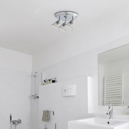Rabalux - Foco de baño 3xE14/40W/230V IP44
