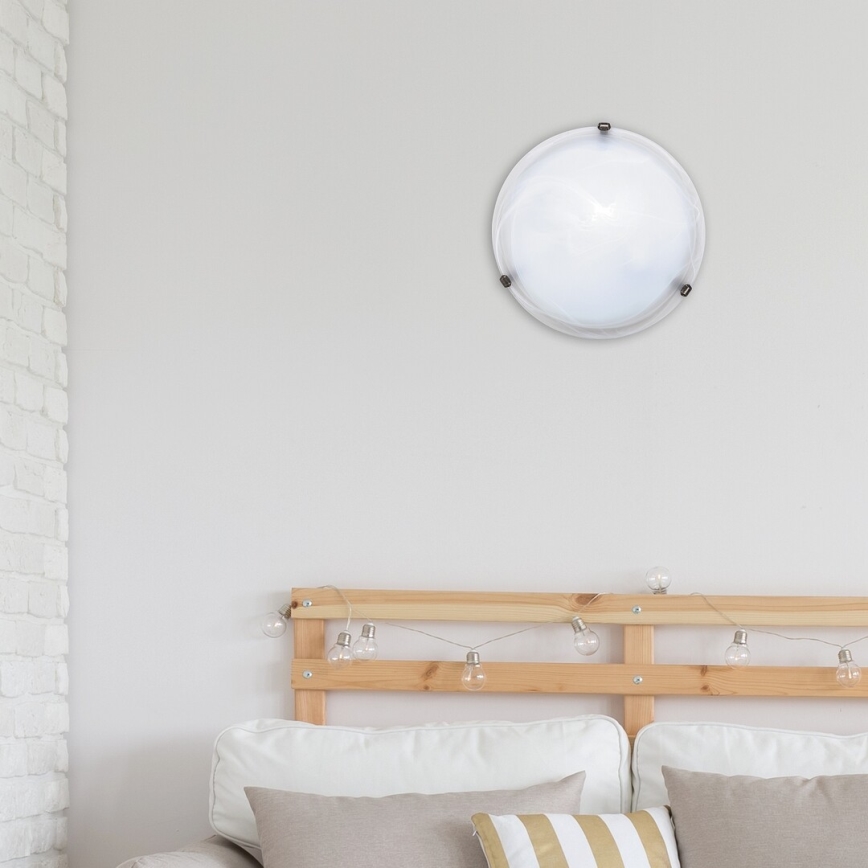 Rabalux - Lámpara de techo 2xE27/60W/230V cristal de alabastro