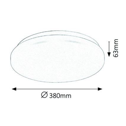 Rabalux - Plafón LED LED/32W/230V