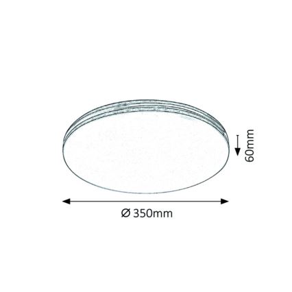 Rabalux - Plafón LED LED/18W/230V