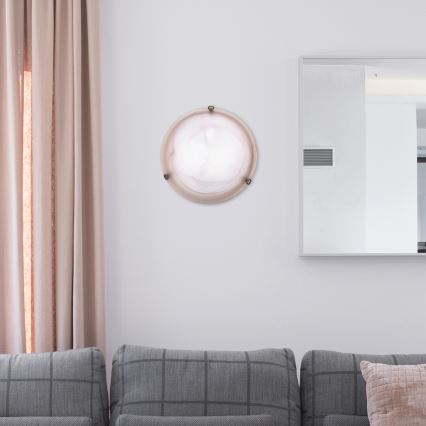 Rabalux - Lámpara de techo 2xE27/60W/230V cristal alabastrino