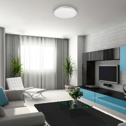 Rabalux - Plafón de techo LED/36W/230V redondo 53x53 cm