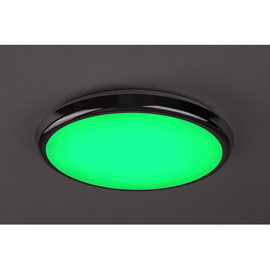 Rabalux - LED RGB Plafón regulable para el baño LED/18W/230V diá. 30 cm 3000-6500K IP44 + control remoto