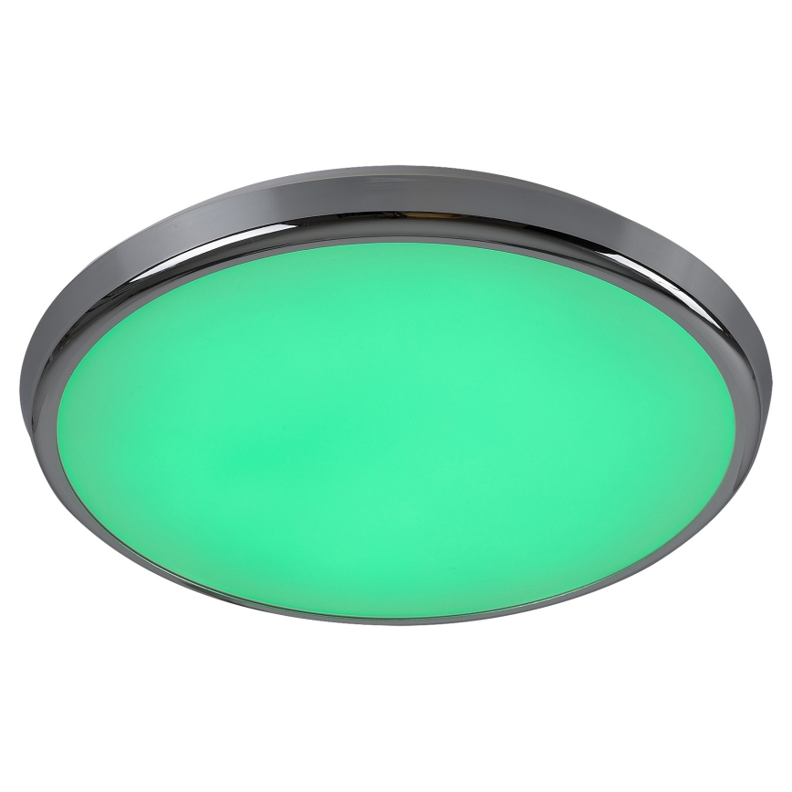 Rabalux - LED RGB Plafón regulable para el baño LED/18W/230V diá. 30 cm 3000-6500K IP44 + control remoto