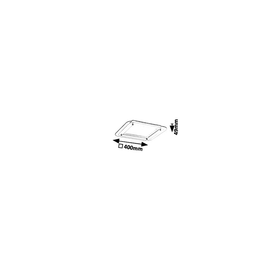 Rabalux 3489 - LED Plafón LORNA LED/18W/230V