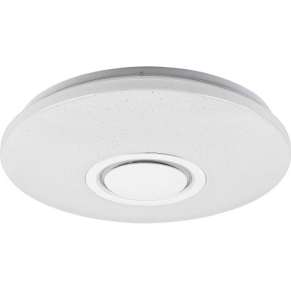 Rabalux - Lámpara de techo LED RGB regulable con altavoz LED/24W/230V Wi‑Fi Tuya + mando a distancia Ø 40 cm