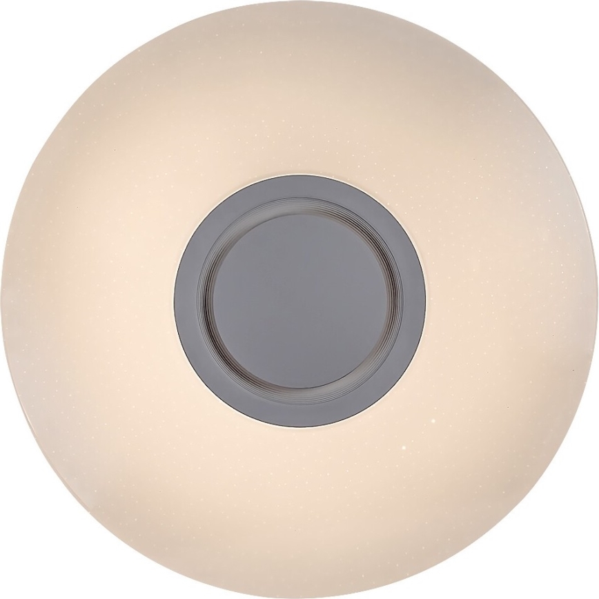 Rabalux - Lámpara de techo LED RGB regulable con altavoz LED/24W/230V Wi‑Fi Tuya + mando a distancia Ø 40 cm