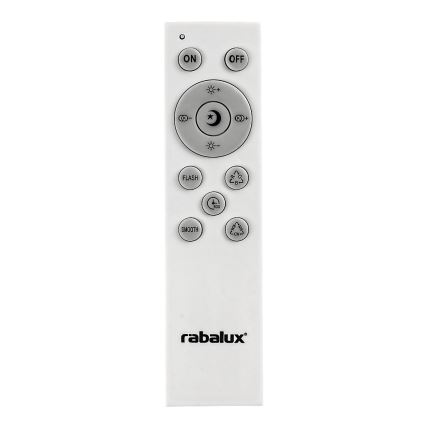 Rabalux - LED RGB Plafón regulable con altavoz LED/24W/230V Wi-Fi Tuya + control remoto