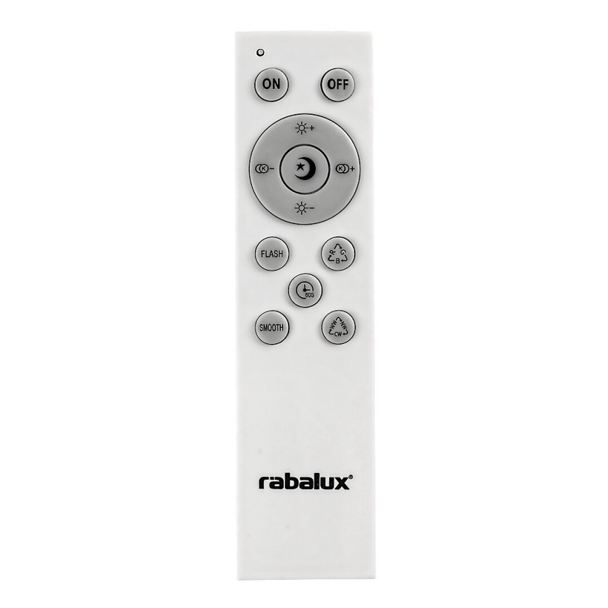 Rabalux - LED RGB Plafón regulable con altavoz LED/24W/230V Wi-Fi Tuya + control remoto