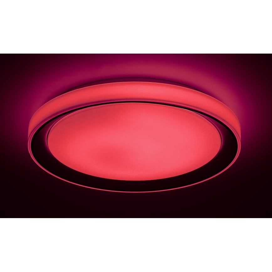 Rabalux - Plafón LED RGB regulable LED/40W/230V 2700-6500K Wi-Fi Tuya, diámetro 51 cm + control remoto