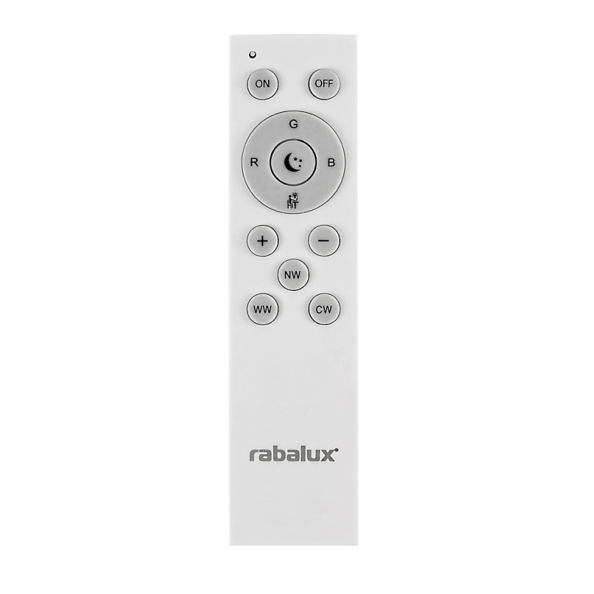 Rabalux - Plafón LED RGB regulable LED/40W/230V 2700-6500K Wi-Fi Tuya, diámetro 51 cm + control remoto