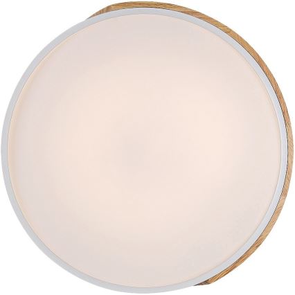 Rabalux - Plafón LED LED/24W/230V blanco/roble