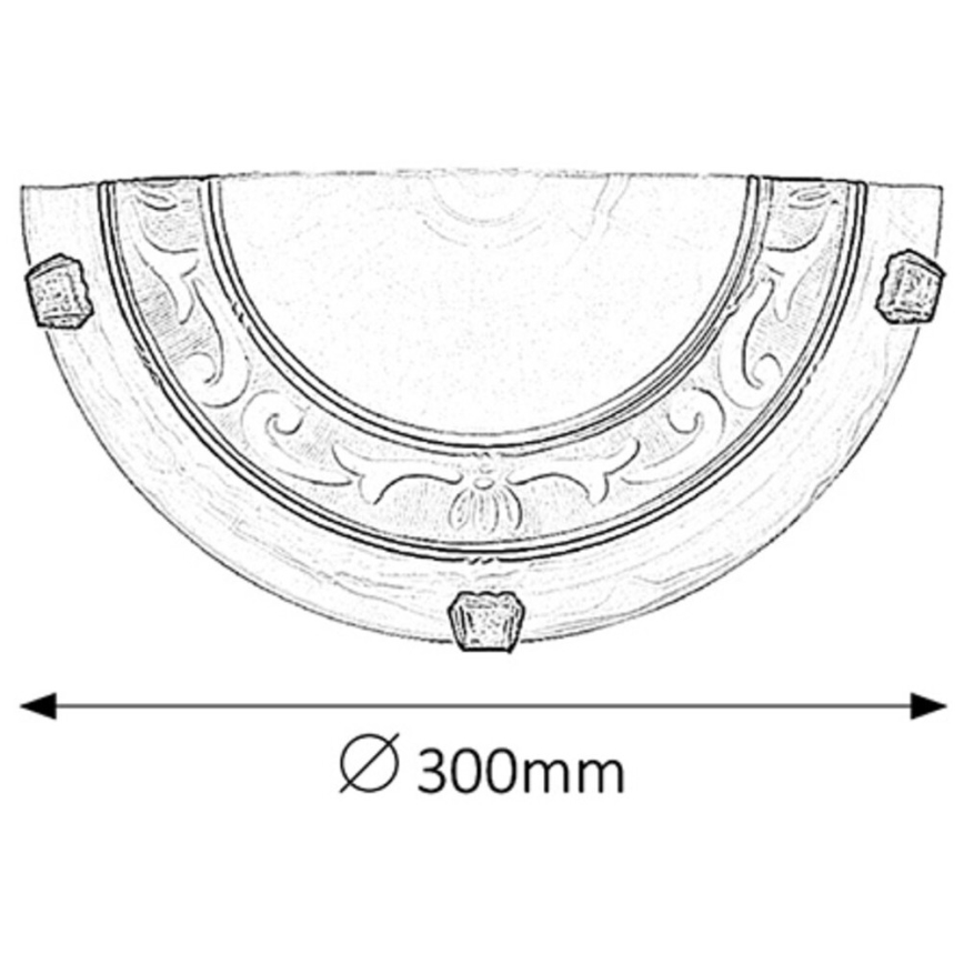 Rabalux - Aplique 1xE27/60W/230V