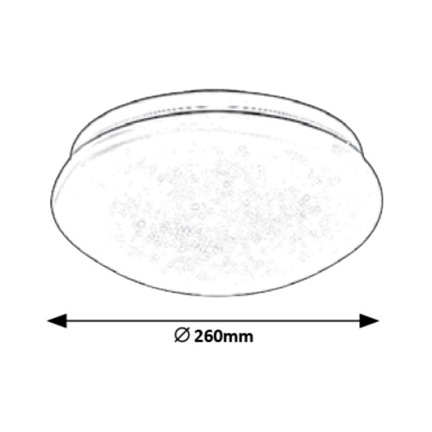 Rabalux - Plafón LED LED/12W/230V diá. 26 cm