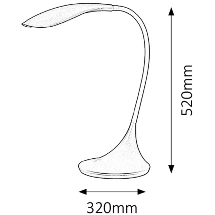 Rabalux - Lámpara LED regulable 1xLED/4,5W/230V