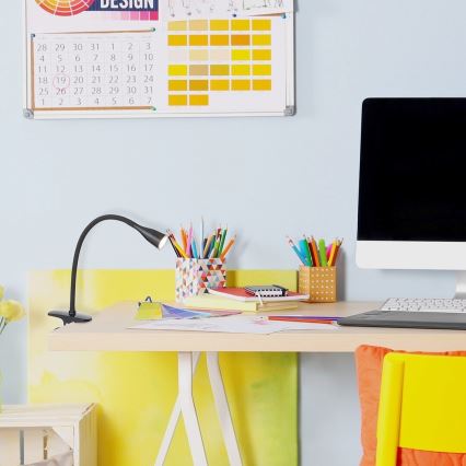 Rabalux - Lámpara de mesa LED con pinza LED/4,5W/230V