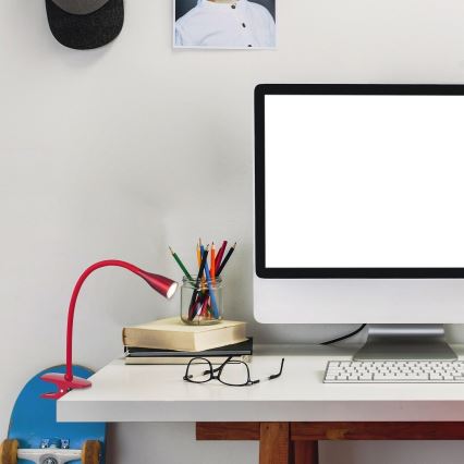 Rabalux - Lámpara de mesa con pinza LED/4,5W/230V